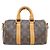 Borsa Boston Louis Vuitton Monogram Archive Keepall Cargo 25 Marrone - vista 2
