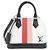 Borsa Louis Vuitton Epi Stripes Alma BB Bianco