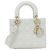 Borsa a mano Lady Small Christian Dior MY ABCDIOR Bianco