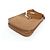 Hermès Hermes Evelyne 3 PM Schultertasche Braun Golden - Ansicht 3