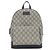 Gucci 429020 KLQAX Rucksack Schwarz Beige
