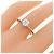 Autre Marque Anello Tiffany Classic Solitaire Band - vista 5