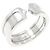 Anello Cartier C2 Small in oro bianco D'oro