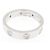 Anello Cartier Mini Love Interamente Diamanti in Oro Bianco D'oro - vista 3