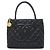 Borsa Chanel 1804 in pelle di vitello grana nera Nero
