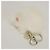 Chaveiro Urso Prada em White Branco - vista 6