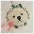 Chaveiro Urso Prada em White Branco - vista 7