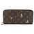 Portafoglio Lungo Monogram Louis Vuitton Marrone Monogramma