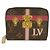 Monedero Zippy Coin Purse Louis Vuitton Castaño Rosa Monograma