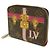 Monedero Zippy Coin Purse Louis Vuitton Castaño Rosa Monograma - vista 2