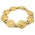 Bracciale con ciondolo Medusa Gold Versace D'oro