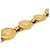Bracciale con ciondolo Medusa Gold Versace D'oro - vista 4
