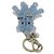 Portachiavi Prada Saffiano Trick Bear Blu Blu chiaro - vista 4