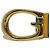 Gucci G Logo Emblem Ledergürtel Gelb Hellblau - Ansicht 2