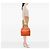 Prada Orange Vitello Daino Hobo-Tasche - Ansicht 6