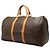 Louis Vuitton Brown Monogram Keepall 50 Castaño - vista 2