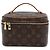 Louis Vuitton Brown Monogram Nice Mini Vanity Case Braun