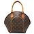 Louis Vuitton Brown Monogram Ellipse PM Marrom