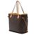 Louis Vuitton Brown Monogram Neverfull MM Marrone - vista 2