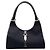Borsa a tracolla Gucci Jackie Bardot in tela nera Nero