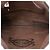 Borsa a tracolla Anagram LOEWE in camoscio marrone Marrone scuro - vista 4
