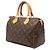 Louis Vuitton Brown Monogram Speedy 25 Marrom - vista 2