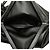 Clutch Trine Fold Over em pele de cordeiro preta Bottega Veneta Preto - vista 4