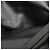 Clutch Trine Fold Over em pele de cordeiro preta Bottega Veneta Preto - vista 5