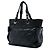 Sacola Chanel Black Paris Biarritz Large em lona revestida acolchoada e nylon Preto - vista 2