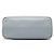 Prada Borsa Double Satchel in Pelle Saffiano Grigia Medium Marrone Grigio - vista 3