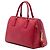 Borsa Bowler Convertibile Prada Red Saffiano Lux con Fiocco Rosso - vista 2