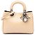 Borsa Diorissimo Mini in pelle metallizzata gialla Dior