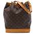 Louis Vuitton Brown Monogram Noe GM Marrone
