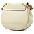 Chloé Borsa a tracolla Drew in pelle traforata bianca Small Bianco Crudo - vista 2