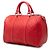 Gucci Joy Boston Bag Medium Guccissima Rot - Ansicht 2