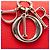 Autre Marque Dior Red Medium Leather Be Dior Flap Roja - vista 5