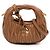 Borsa Wander Miu Miu in Nappa Matelassé Micro Marrone