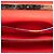 Borsa a tracolla Valentino Red Vitello 1973 Va Va Voom Rockstud Rainbow Rosso - vista 4