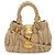 Borsa Miu Miu Matelassé Gathered Beige - vista 2