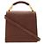 Borsa trapuntata Bally in pelle marrone - vista 2