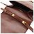 Borsa trapuntata Bally in pelle marrone - vista 9