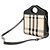 Bolso Mini Pocket Burberry Negro Blanco - vista 3
