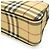 Borsa Burberry Nova Check Nero Beige Bordò - vista 4