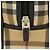 Borsa Burberry Nova Check Nero Beige Bordò - vista 6