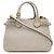 Borsa Burberry Banner Small Size in marrone e avorio Crudo - vista 2