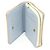 Louis Vuitton Portefeuille Lou Monogram Jacquard White Bi-fold Wallet Weiß - Ansicht 3