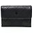 Portafoglio compatto tri-fold Chanel Nero