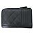 Chanel Black Leather Zip Card Case - view 3