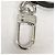 Louis Vuitton Keychain LV Circle Cut Calf Black Silvery - view 11