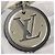 Louis Vuitton Keychain LV Circle Cut Calf Black Silvery - view 5